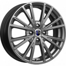 R16 4x100 6J ET41 D60,1 Rapid Меандр-ориг, (КС879) дарк платинум