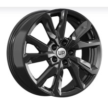 R17 5x108 7J ET33 D60,1 Wheels UP Up114 New Black