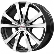 R17 5x100 7J ET45 D67,1 iFree Бэнкс (КС645-07) Блэк Джек