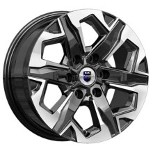 R17 6x139,7 7,5J ET45 D93,1 K&K Тейт (КС1050) алмаз чёрный