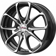 R16 4x100 6J ET40 D67,1 iFree Такеши (КС877-11) Блэк Джек