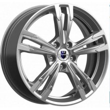 R18 5x108 7J ET45 D67,1 K&K Karrera Light (КС935) дарк платинум брайт