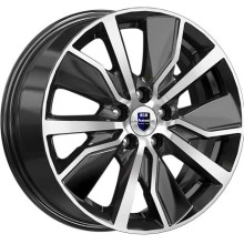 R16 5x114,3 6,5J ET45 D66,1 K&K Гамбит (КС961) алмаз чёрный