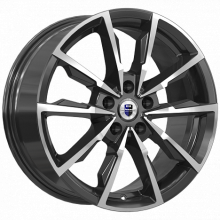 R17 5x112 7,5J ET40 D66,6 К&К Меренге (КС902) алмаз чёрный