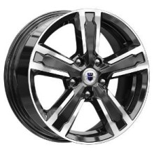 R16 5x100 6,5J ET38 D57,1 K&K Оклахома (КС469) алмаз чёрный