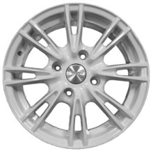 R14 4x98 5,5J ET39 D58,6 Скад Пантера алмаз-белый