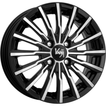 R17 4x100 7J ET43 60,1 Rapid Акцент Алмаз чёрный