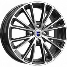 R16 4x100 6J ET50 60,1 K&K Меандр-оригинал (КС879) алмаз черный SK