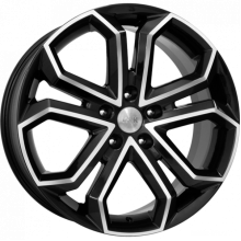 R19 5x112 8,5J ET48 66,6 К&К Пандора Алмаз чёрный