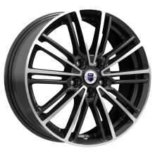 R17 5x100 7J ET40 67,1 К&К Эрфурт Алмаз чёрный