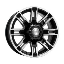 R16 6x139,7 7,5J ET5 108,1 K&K Полюс (КС609) алмаз черный