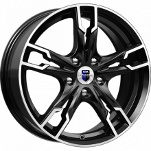 R17 5x105 7J ET40 56,6 K&K Солар (КС875) алмаз черный SK