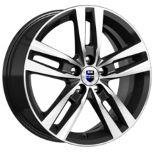 R16 5x114,3 6,5J ET50 D67,1 К&К Rassvet (КС868) Алмаз-черный SK