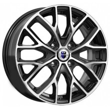 R16 4x100 6J ET40 D67,1 К&К Лилиом (КС891-03) алмаз черный