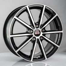 R16 5x105 6,5J ET38 D56,6 Alcasta M61 BKF