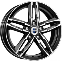 R16 5x114,3 6J ET40 D66,1 К&К Sayan (КС731-02) алмаз черный