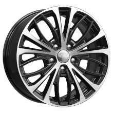 R17 5x114,3 7,5J ET52,5 D67,1 K&K КС873 (ZV 17_KIA Optima JF) Алмаз чёрный 
