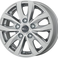 R17 5x118 7J ET68 D71,1 MAK Load 5 Silver 