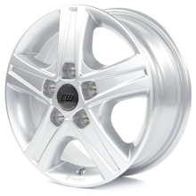 R16 5x130 6,5J ET65 D78,1 Borbet CWD Crystal Silver 