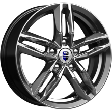 R16 5x100 6J ET38 D57,1 К&К Sayan (КС731) Дарк платинум