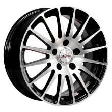 R16 5x114,3 6,5J ET45 D60,1 X'trike X-128 BK/FP 